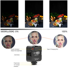 Cargar imagen en el visor de la galería, Vlog Kit K2 - Soporte Para Celular y Cámara Con Luz led y Micrófono Cardioide
